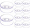 SEWACC Saugnapf Für Rattan Tisch Glasplatte Doppelseitige Saugn? für Glasplattentischoberteil um Glasplattentischoberteil Vom Gleiten 10Pcs 30Mm für zu Saugnapf Doppelseitig 60mm