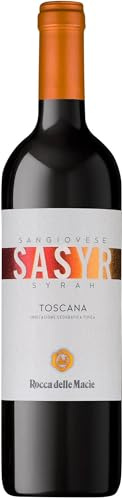 Rocca delle Macìe Sasyr Toscana – Rotwein trocken aus der Toskana Italien (1 x 0.75 l)