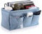 IGNPION Net Nachttisch-Hängeaufbewahrung, Betttaschen, Körbe, Schlafsaal, Bett-Organizer, Caddy Mehrzweck-Hänge-Aufbewahrungstasche für Zuhause, Büro, Schule, Wohnheim, Krankenhaus, Blau