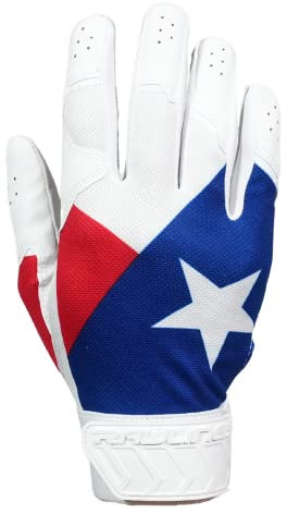 Rawlings 5150 Flag Country Schlaghandschuhe Limited Edition, Texas, Youth Large