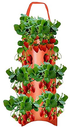 Jardiniere Suspendue, Jardin Vertical, Accrochez Les Culture, Suspension Verticale Jardinière Murale Sac Pot Fleurs pour La Décoration La Maison du Jardin La Cour