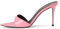Sandali Mulo con Tacco a Spillo da Donna, OXOAMP-026 Slip On a Punta Stiletto Tacchi Alti 8.5~9.5 CM Heels Scarpe,Rosa,43 EU