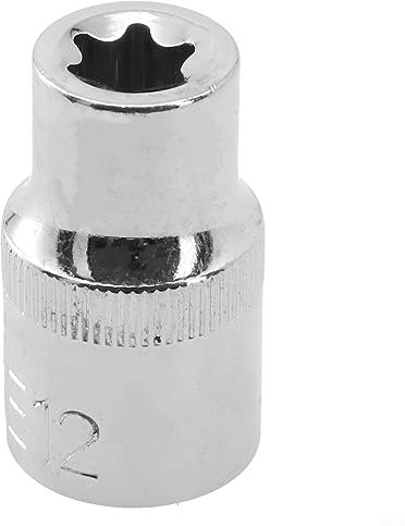 Tournevis à douille E12, douilles de type E 1/2 outil femelle Torx pour clé à cliquet