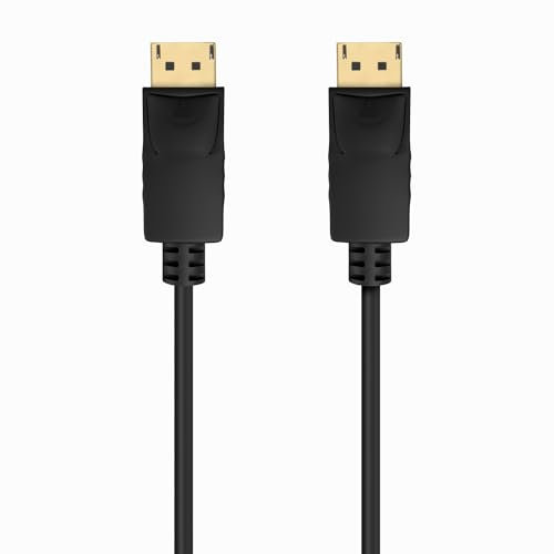 AISENS Cable DISPLAYPORT V1.2 CCS 4K@60Hz. DP/M-DP/M. Negro. 1.0m