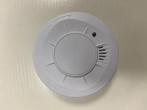 LIORQUE Detector de Humo, Alarma de Humo con Sensor de 10 Años, 5 Años de Duración de Batería, Detector Incendios with LED Indicator con Alarma de 85 dB (1 Pieza)