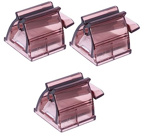 DRESSOOS 3st Zahnpastapresse Zahnpastahalter Zahnpasta Für Kind Walzen Zum Auspressen Von Zahnpasta Badezimmerzubehör Spender Für Zahnpasta Rotieren Abs Kleine Werkzeuge Waschbecken