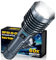 Amzyigou 250000 Lumen LED-Taschenlampe, 5 Modi Starke LED-Taschenlampe mit Teleskop-Zoom, XHP160.8 Wasserdicht Taschenlampe für Camping, Outdoor-Wandern oder nächtliche Inspektionen