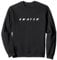 Retro Rainbow Skater Schriftzug Ice Dancer Eiskunstlauf Sweatshirt