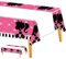 Dekewe 2PCS Pink Princess Birthday Table Cloth, Party Table Cloth, Cartoon Themed Party Tableware, Rectangular Table Cover for Kids Birthday Party Decoration 180x108cm tablecloth