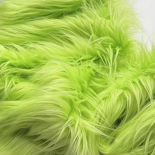 Kunstfell Stoff Langflor 25 x 25 cm Plüschstoff zum Basteln & Nähen | Flauschig, weich und zuschneidbar, ideal für DIY, Reparaturen, Kostüme, Deko und kreative Nähprojekte