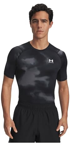 Under Armour HG Printed T-Shirt Weiß Herren