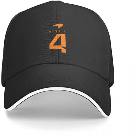 OOAXBEED Basecap Lando Norris 4 Baseball Kappe Sonnenschutz Strand Tasche Frauen Hut männer