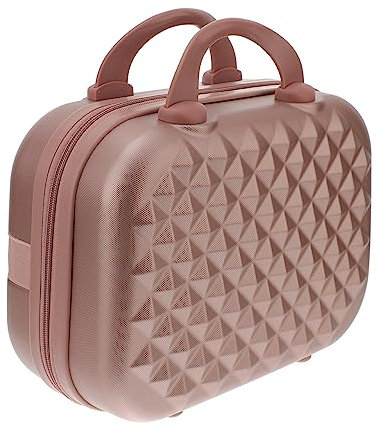 Générique à Cosmétiques Petit Organisateur De Maquillage Accessoires Articles De Toilette Trousse à Maquillage Portable Trousse De Maquillage Multifonction Abdos Rose Gold