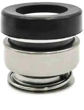 GuidNaurys 301-8 mm Gleitringdichtung, 8 mm Innendurchmesser, 22 mm Außendurchmesser, Einzelschraubenfeder, Keramik-NBR-Wellendichtung for Wasserpumpen for Umwälzpumpen Wasserleckage