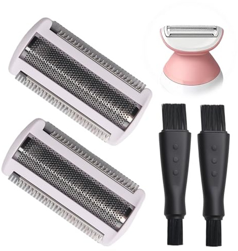 2PCS Replacement Shaver Foil Heads for Philips BRL130 BRL140 BRL175 BRL146 | Electric Ladyshaver Replacement Blades Accessories Shaving Head Film with Brush Foil Blades for Women Wet and Dry