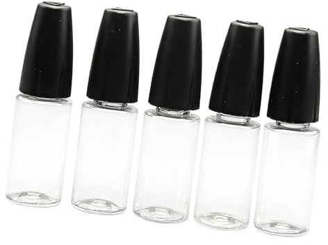 CAZSTYK 5PCS Practical 10ML Liquid Dropper Drip Bottle for Oils Paints Cosmetics Hobby Art Beauty Care Craft Model Coloring Tool Model Coloring Tool