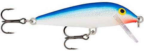Rapala - Countdown Angelköder - Angelzubehör aus Balsaholz - Süßwasser Spinnköder - Hergestellt in Estland