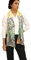 Prettystern 160cm langer Damen-Seidentuch mit Kunstdrucke Grün Seidenschal - Van Gogh - Die Schwertlilien Iris P841