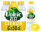 Volvic ZEST Boisson à l'Eau Citron Pack de 6 Bouteilles x 50 cl