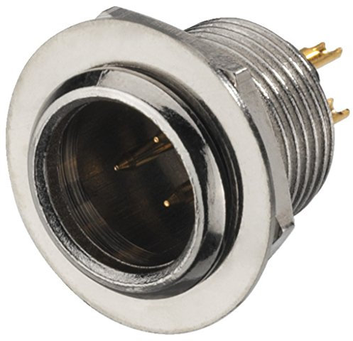 Monacor xlr-308/P XLR Plug Aderverbinder – Verbinder Fäden (1,1 cm)