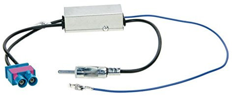 1524-77 Audi / VW/ Seat / Skoda DIN-Antennenadapter Doppel-Fakra (Z) mit Phantomeinspeisung und Diversity