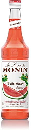 MONIN - Sirop de Watermelon pour Cocktail et Limonade - Arômes Naturels - 70cl