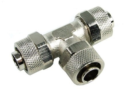 Aquatuning GmbH 13/10mm (10x1,5mm) T Schlauchverbinder