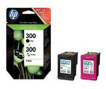 2 HP Deskjet D2560 Original Druckerpatronen - Schwarz+Farbe (Cyan, Magenta, Gelb)