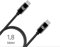 Tizi Flip: USB-C PD-Ladekabel (1,8m, Schwarz) für Schnelles Laden bis 60W, Kompatibel Mit MacBook & MacBook Pro, Zwei Reversible Stecker
