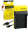 PATONA Slim Charger compatible with Sony Battery NP-FP50 NP-FP60 NP-FP70 NP-FP90 NP-FH40 NP-FH50 NP-FH60 NP-FH70 NP-FH100