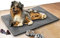 Schwar Textilien Kühlmatte für Haustiere Kühldecke Kühlkissen Auto Zuhause Hund Katze 70x100 cm Farbe Grau