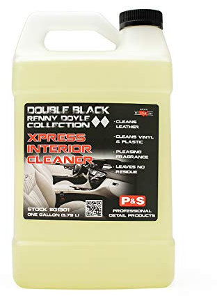 P&S Professional Detail Products - Xpress Interior Cleaner - Perfect for Safely Removing Traffic Marks, Dirt, Grease, and Oil; Works on Leather, Vinyl, and Plastic; Fresh Scent (1 Gallon)