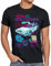 style3 Delorean Zeitmaschine Herren T-Shirt zeitreise 80er McFly Auto, Größe:XXL