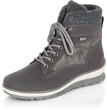 Remonte Damen R8477 Schneestiefel, Granit/Smoke/Granit/fumo / 45 EU