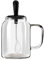 XiaoShenLu Barattolo per spezie con Guarnizione a Cucchiaio Zuccheriera Saliera Bottiglia per condimento Domestico 380 ml, Nero