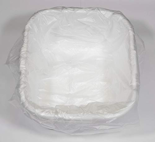 100x Beutel für Fußelektrolysebad, Bioenergiser, Schoner für die Fußwanne, groß bis ca. 48x43x28 cm, Koskaderm