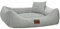 Leo4dog Hundebett Cord Waschbar Bezug Für kleine mittelgroße und große Hunde Hundekissen Hundesofa Hundekorb (Grau, XL 115x90)