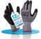 NTG 12 Paar robuste & komfortable Handschuhe Arbeitshandschuhe Größe 8 - Arbeitshandschuhe Damen - Gartenhandschuhe Herren - Mechaniker Handschuhe Herren mit feinen Tragegefühl