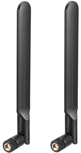 CEP RP-SMA 10dBi 4G LTE Antenna (2 pezzi) - 698-2700Mhz Antenna esterna omnidirezionale per WLAN e telecamere di sicurezza