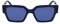 KARL LAGERFELD Herren KL6089S Sonnenbrille, Blau/Kristall, Einheitsgröße