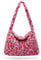 KALIDI Plüsch Tasche, Kleine Umhängetasche Damen, Handtasche Damen Klein Süß Flauschig und Weich Bag für Teenager Mädchen Trendy, Rosa