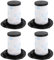 DingGreat 4 Filtro für Rowenta Air Force 460 all in one RH92XX und Air Force Flex 560 RH94XX Staubsauger, Alternative zu ZR009002…