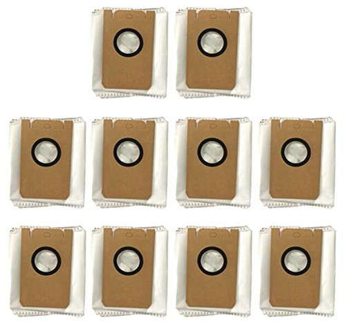 Tassety Pack of 10 Bags Kit for Q11 Robot Household Replacement Accessories Parts Vacuum Cleaner Cleaning Sweeper Bag Cleaning Bag