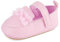 MK MATT KEELY Scarpe da Battesimo Neonata Ballerine Scarpine Primi Passi Principessa con Suola Morbida Antiscivolo,Rosa,6-12 Mesi