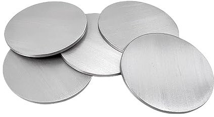 4pzs φ100mm×1mm 6061 placa redonda de aleación de aluminio, placa redonda