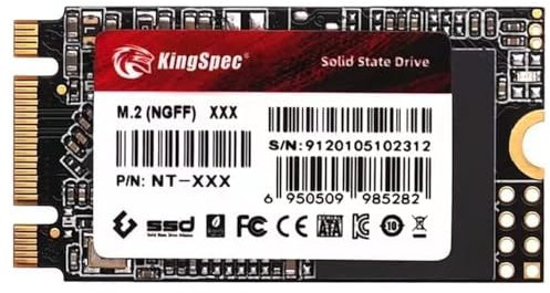 KingSpec - SSD M.2 SATA 2To NT-2TB (NGFF 2242) Compatible pour Apple -