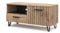 Vicco Lowboard Amber, Braun/Braun, 100.2 x 48.5 cm mit Schublade und Tür