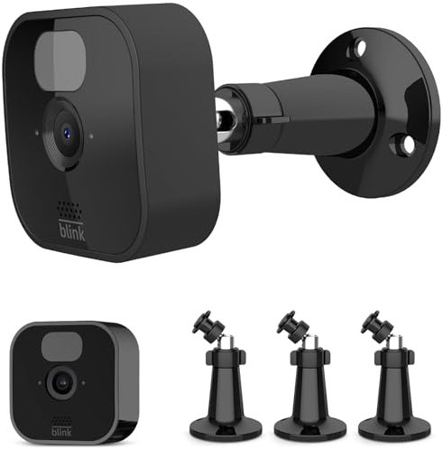 Gusfeliz Blink Outdoor-Kamerahalterung, 360 Grad verstellbar, für Innen- und Außenbereich, Wandhalterung für Blink-Heim-Sicherheitssystem, 3 Stück