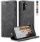 KZB Handyhülle für Samsung Galaxy A56 5G Hülle Premium Leder Klappbar Tasche Flip Case Magnet Kartenfach Standfunktion Klapphülle Schutzhülle für Samsung Galaxy A56 - Grau