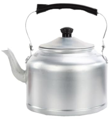 IWENZHKPA Tetera Pava Hervidor De Aluminio, Tetera para Estufa, Cafetera, Tetera De Cocina, Tetera con Silbido Tetera para Preparar Té y Café(22cm)